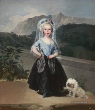 Francisco Goya Werke - Portait von Maria Teresa de Borbon y Vallabriga Francisco de Goya